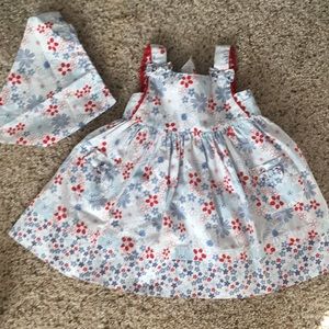 Blueberi Boulevard baby floral summer dress